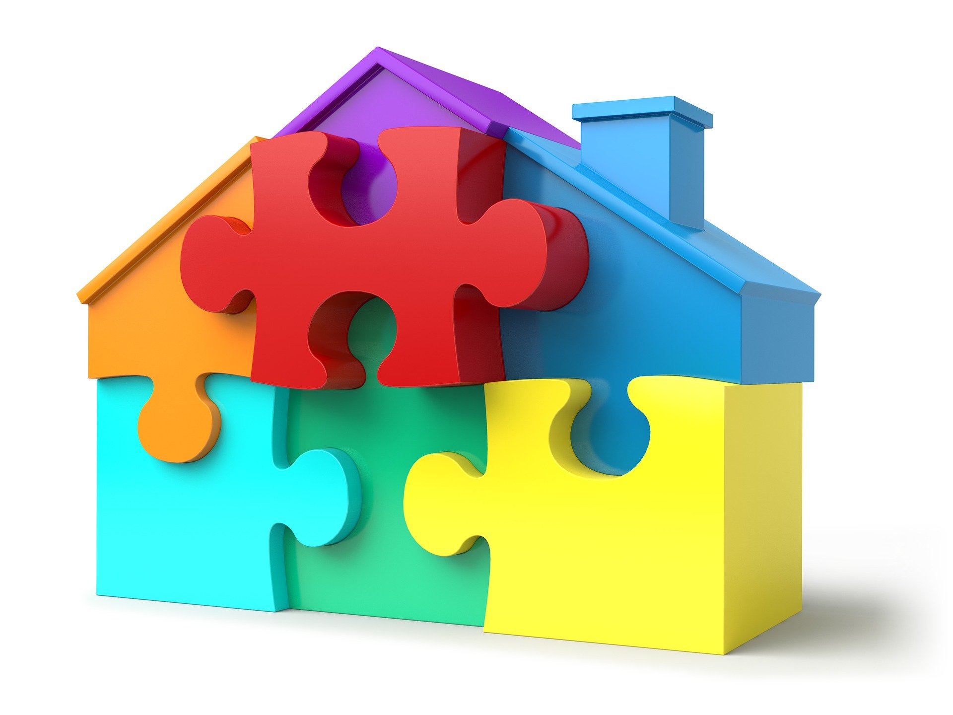 Dům puzzle hypotéka